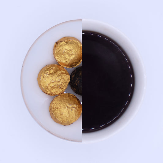 China - Zuxiang Tea Garden - Organic Mini Ripe Puer Tuo Cha