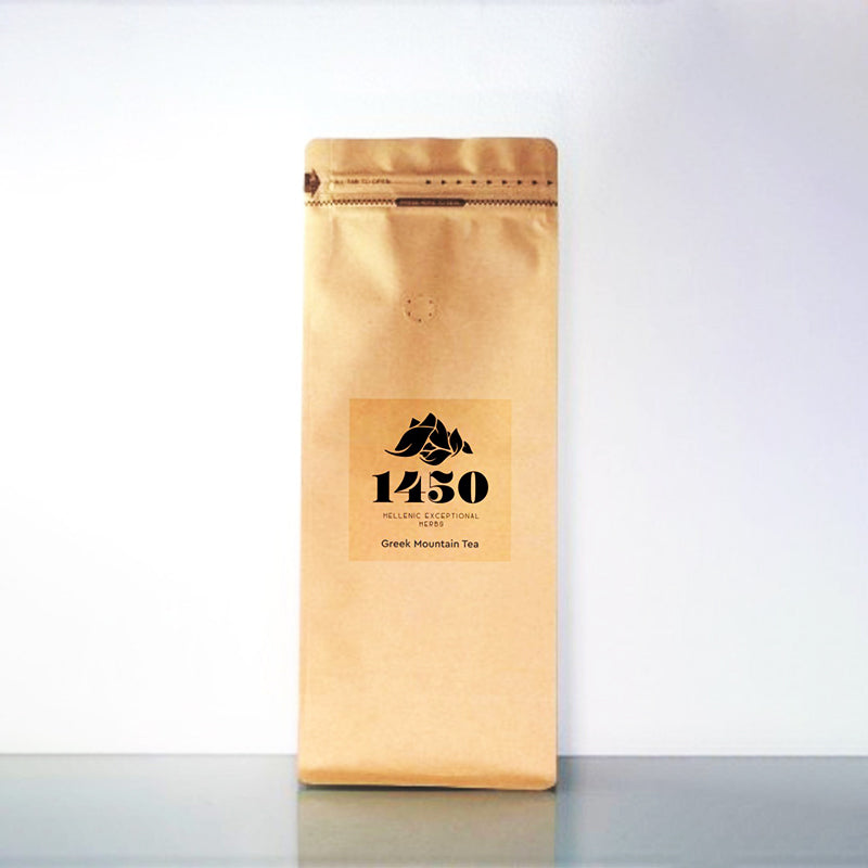 1450 Greek Mountain Tea HoReCa brown pouch